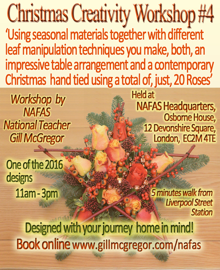 Flower Arranging Workshop Thursday 20th July "Summer Celebration" - Nafas Headquarters