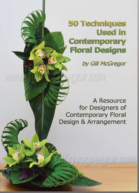Flower arranging book - 50 Techniques Used in Contemporary Floral Design