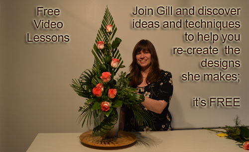 Free - Flower Arranging Video Lessons - Now it's your turn to make the designs 
