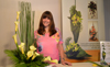 Flower Arranging Video Lesson showing the Contemporary Flower Arranging Technique - Hedging