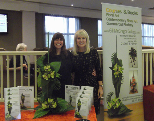 Gill McGregor meets Nicki Chapman - NAFAS Honorary Patron- at the NAFAS Emerald Anniversary Swindon