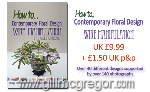 How to..  Contemporary Floral Design - Wire Manipulation