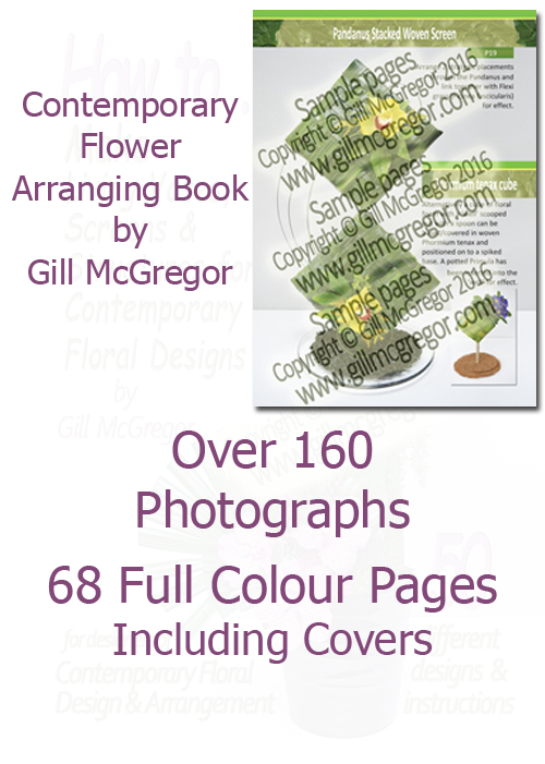 Flower Arranging Books by Gill McGregor| How to Make - 'Living Vases, Screens and Structures' 