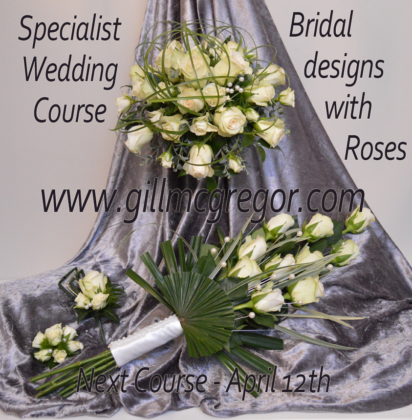 One Day Specialist Wedding Course - Bridal designs with Roses