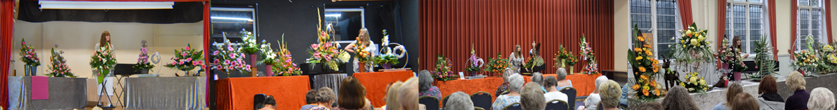 Floral Art Demonstrations by Gill McGregor